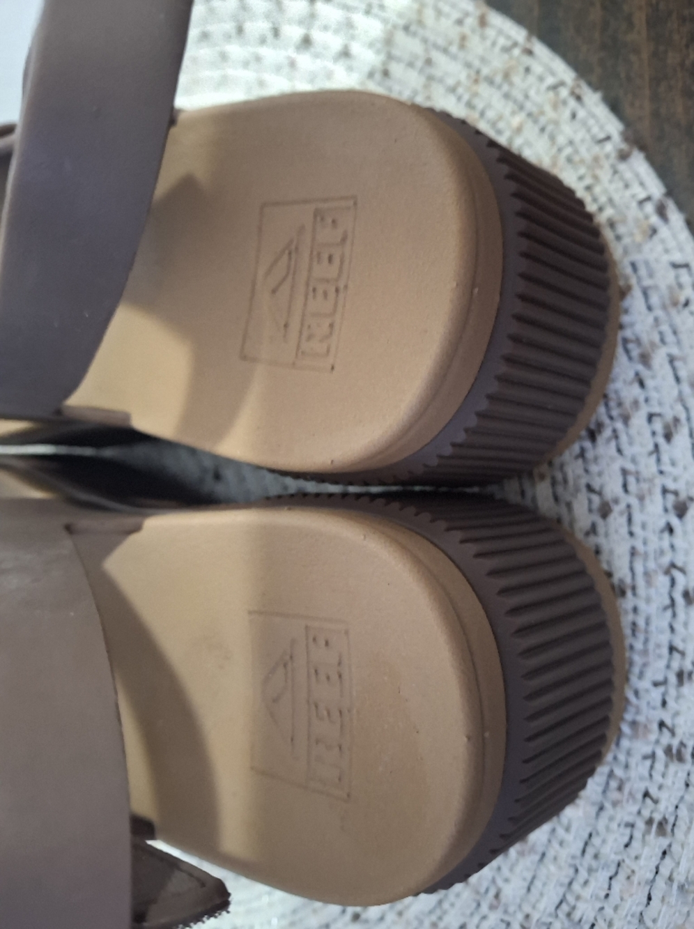 REEF Women's Water Vista Brown Higher Sandals Size 5. - Picture 5 of 12
